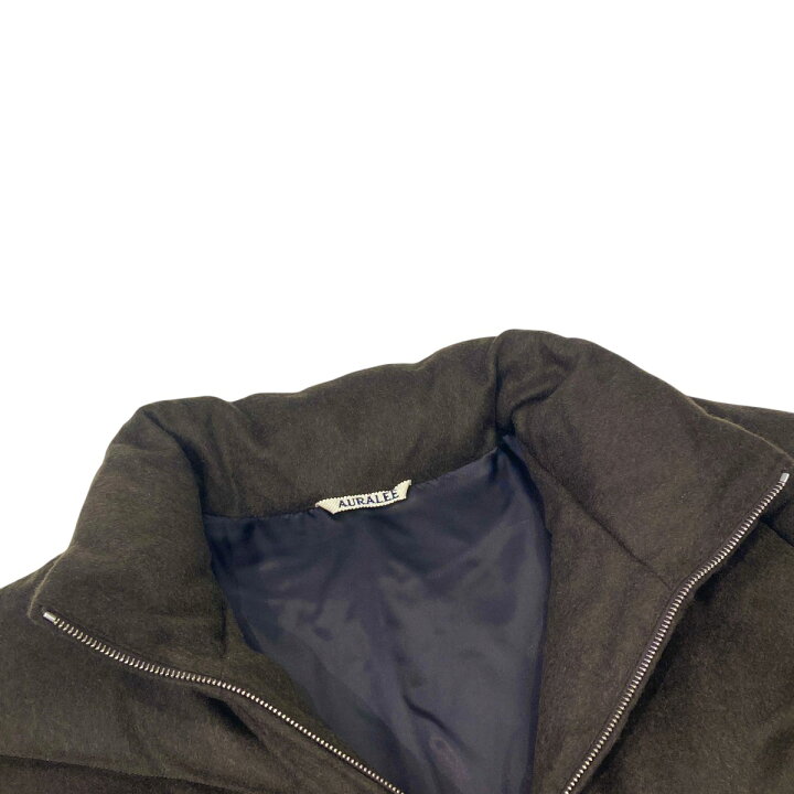 楽天市場】【中古】AURALEE 24AW BABY CAMEL FLANNEL DOWN ダウン 
