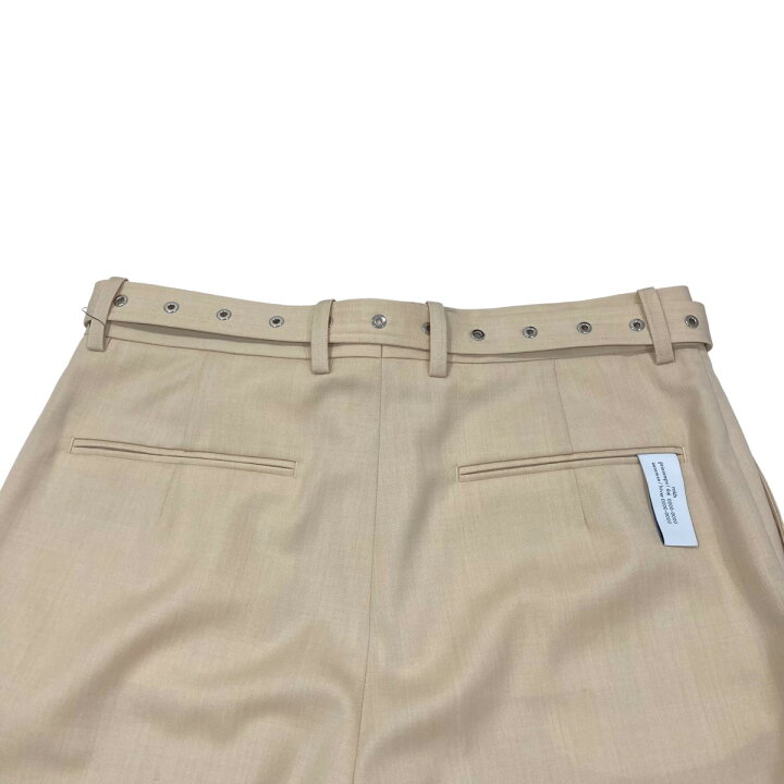 楽天市場】【中古】rokh×H＆M2024SS ウールブレンド ベルテッドパンツ 