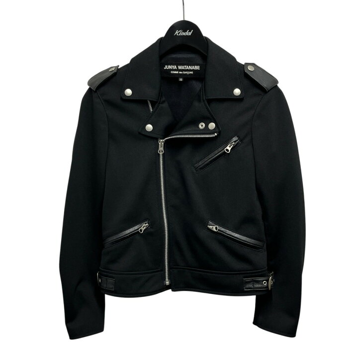 楽天市場】【中古】JUNYA WATANABE CDG ダブルライダースジャケット JE 