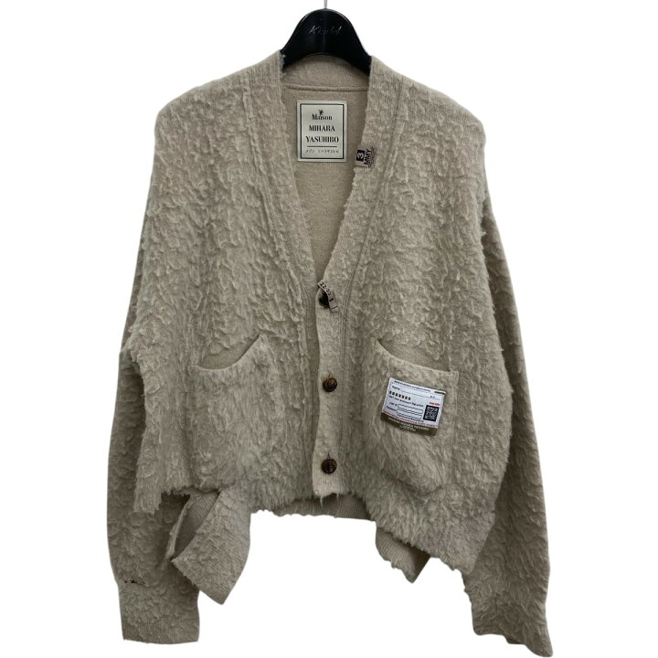 Maison MIHARA YASUHIRO ダメージカーディガンBEIGE