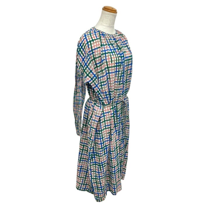 楽天市場】【中古】mina perhonen minamo ワンピース xa3664 グリーン 