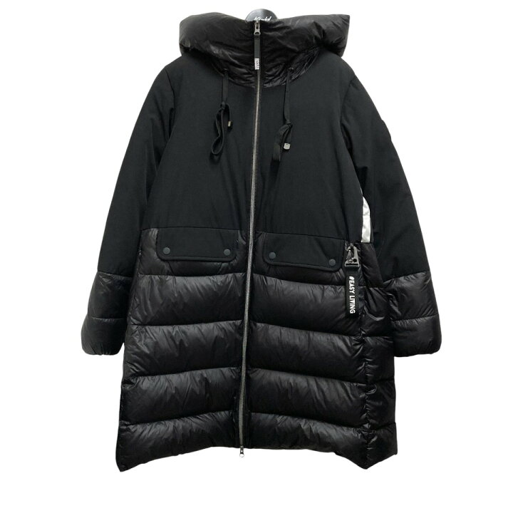 楽天市場】【中古】MONTEREGGI ダウンコート 002 705 ブラック サイズ 