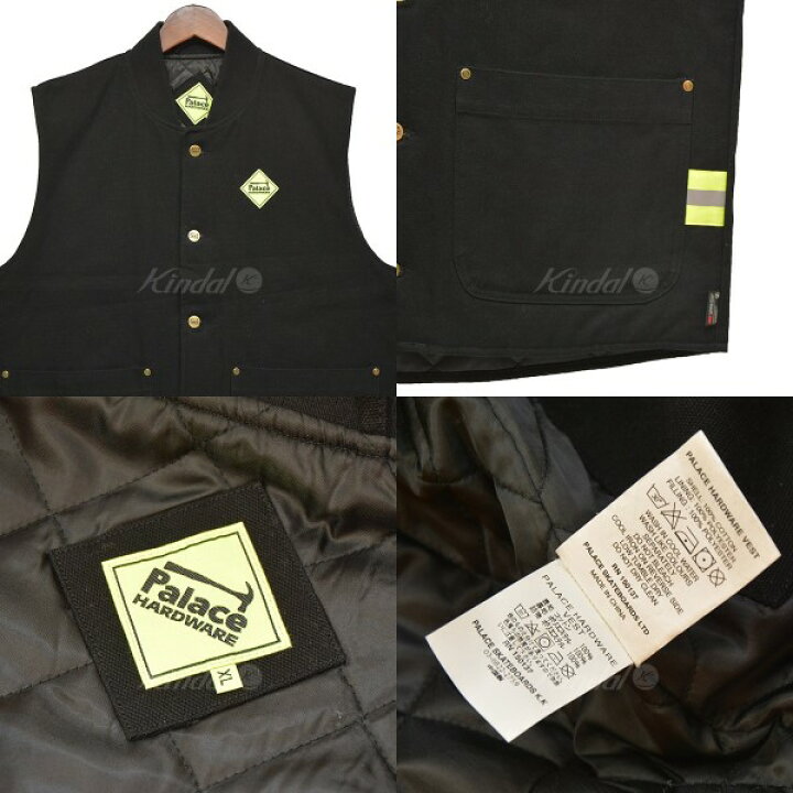 楽天市場】【中古】PALACE2023AW PALACE HARDWARE VEST 中綿ベスト 