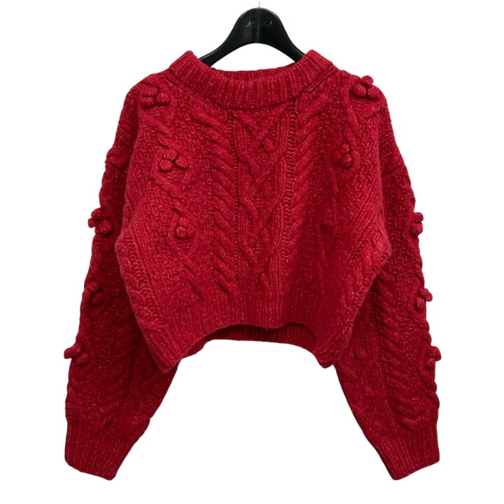 楽天市場】【中古】NKNITショート丈ニット レッド【価格見直し  