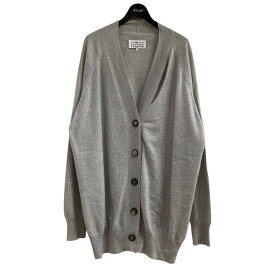 【中古】Maison Margielaニットカーディガン S51HA0925 ｢cashmere over size cardigan｣ グレー サイズ：XS【価格見直し】