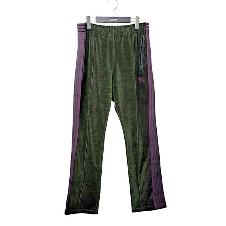 楽天市場】【中古】Needles Narrow Track Pant ベロアナロートラック 