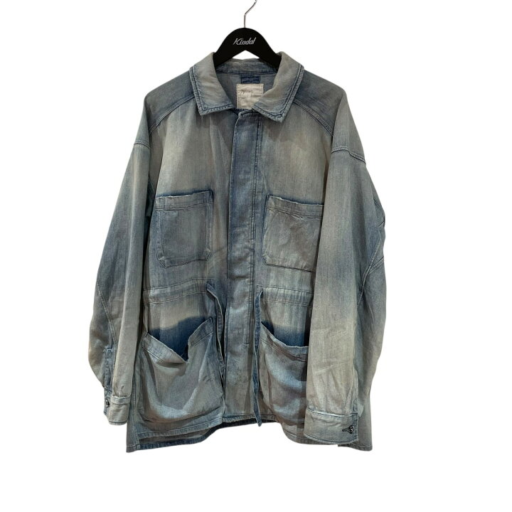 楽天市場】【中古】ANCELLM 24AW AGING DENIM SHIRT JACKET デニム 