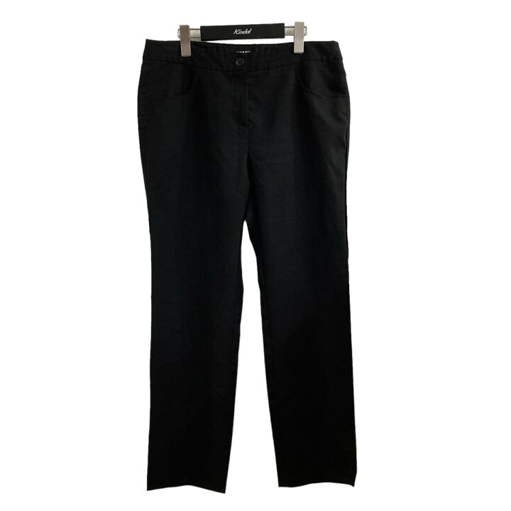 楽天市場】【中古】CHANELユニフォームパンツ ブラック サイズ：42 