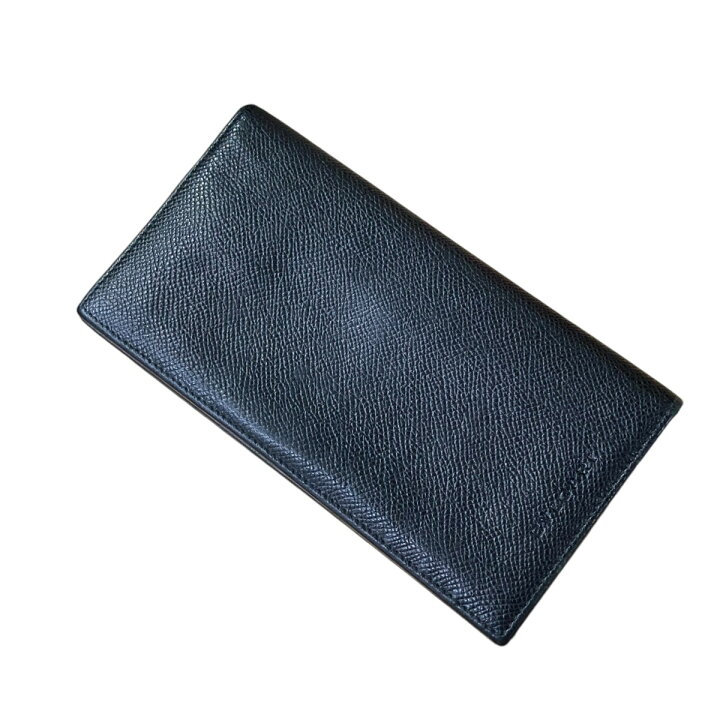 楽天市場】【中古】BVLGARI レザーロングウォレット ブラック 【030426 
