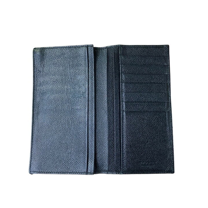 楽天市場】【中古】BVLGARI レザーロングウォレット ブラック 【030426 