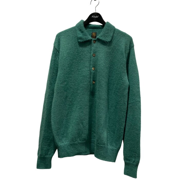 楽天市場】【中古】BATONER 23AW PURE MOHAIR100％ POLO モヘアニット 