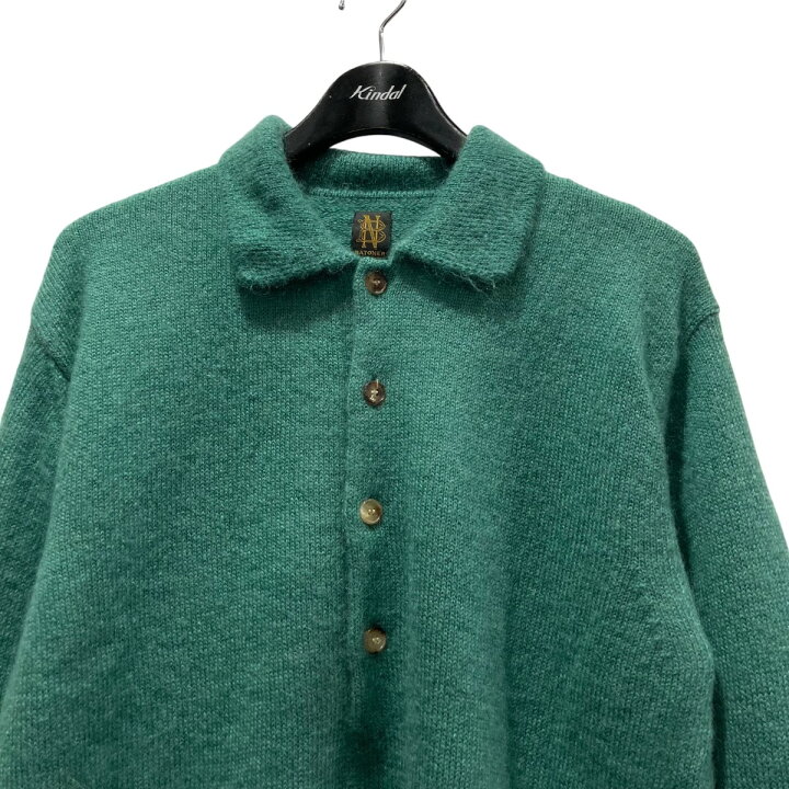 楽天市場】【中古】BATONER 23AW PURE MOHAIR100％ POLO モヘアニット 
