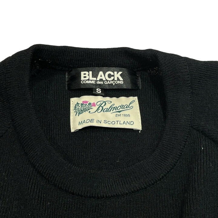 楽天市場】【中古】BLACK COMME des GARCONS ニット 1T-N003 ブラック 