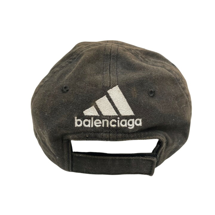 楽天市場】【中古】BALENCIAGA×adidas キャップ 712160 ブラック 
