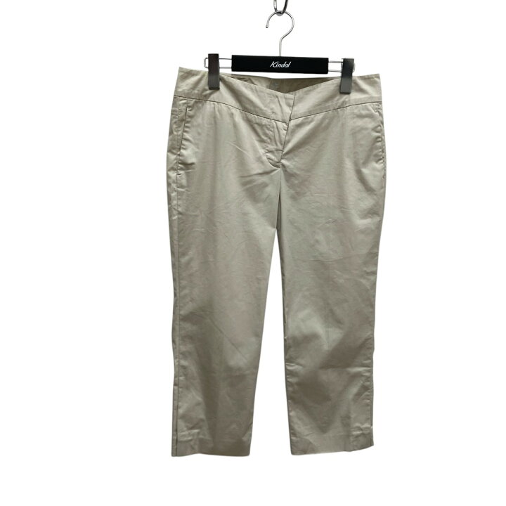 楽天市場】【中古】JIL SANDER クロップドパンツ ベージュ サイズ：36 