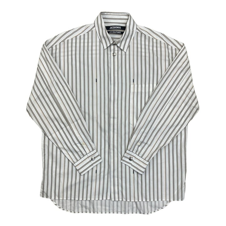 楽天市場】【中古】JACQUEMUS ストライプシャツ 245SH070-1140-1FE 