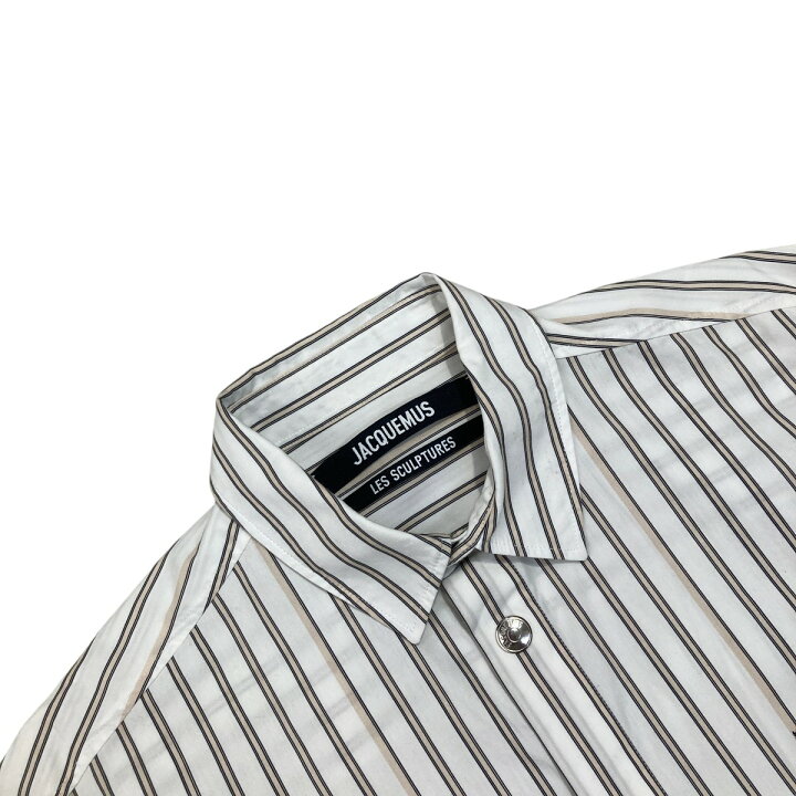 楽天市場】【中古】JACQUEMUS ストライプシャツ 245SH070-1140-1FE 