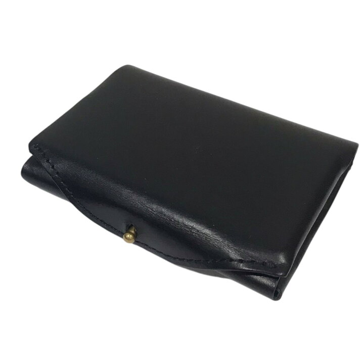 楽天市場】【中古】点と線三つ折り財布 usuha-peta ウスハペタ usuha-peta 点と線 三つ折り財布 ブラック レザー