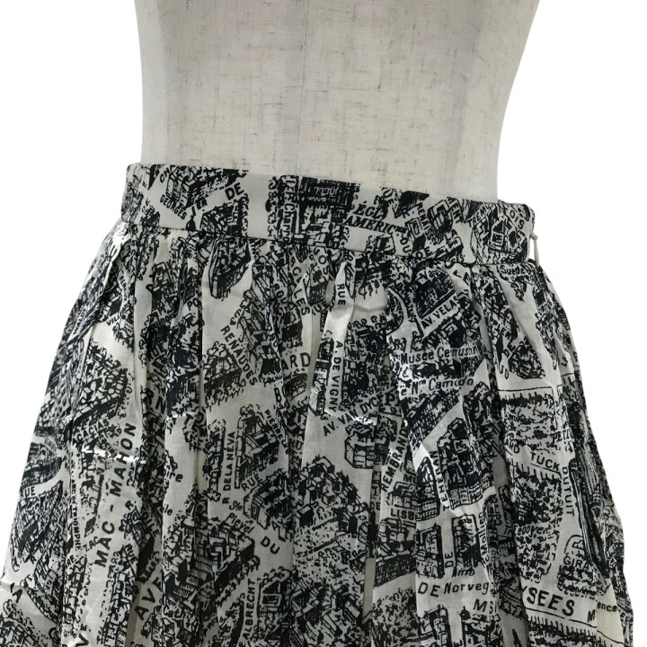 楽天市場】【中古】Christian Diorプリーツミディプランドゥパリ  