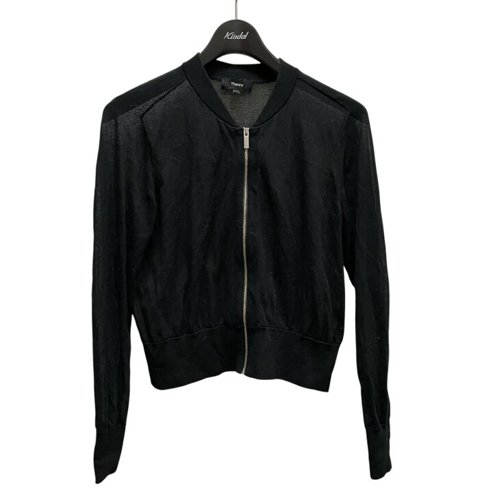 楽天市場】【中古】theorySHEER BOMBER AIRY COTTON シアーニット