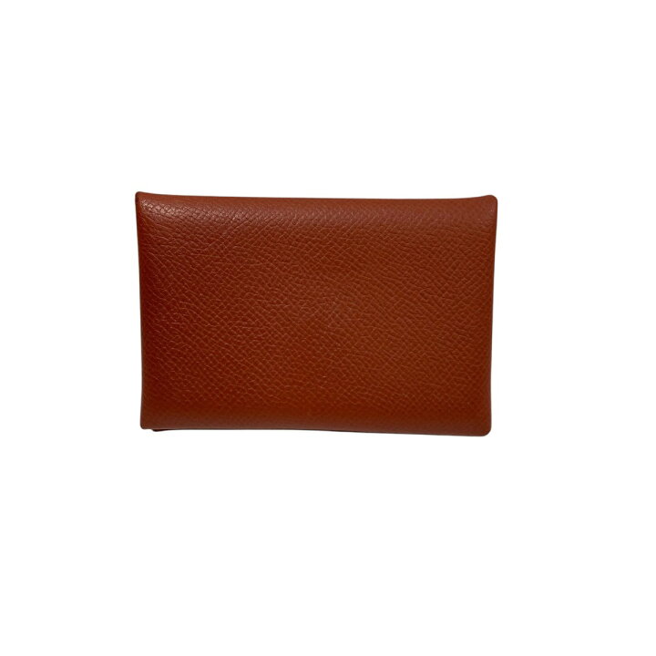 楽天市場】【中古】HERMES カルヴィ カードケース ブラウン 【270225  