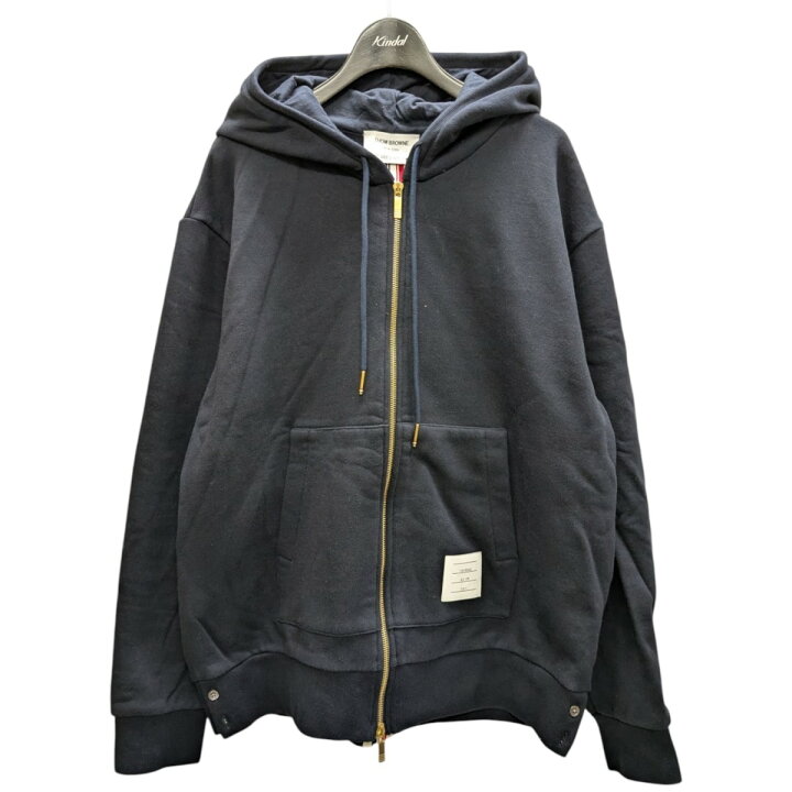 楽天市場】【中古】Thom Browne Striped Loopback Zip-up Hood ジップ 