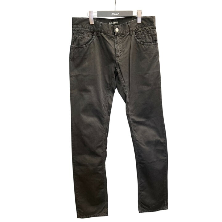 楽天市場】【中古】DOLCE ＆ GABBANA スキニーパンツ GZN9LT ブラック 