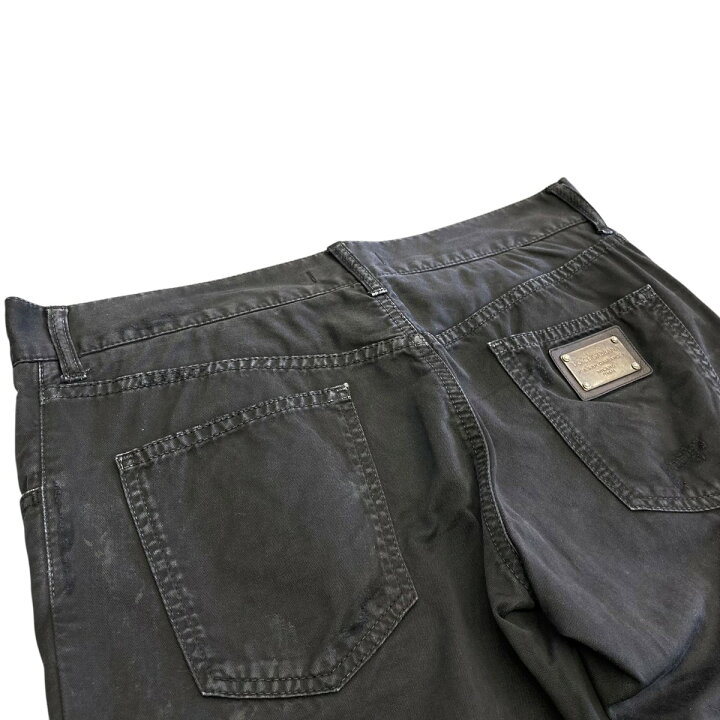 楽天市場】【中古】DOLCE ＆ GABBANA スキニーパンツ GZN9LT ブラック 