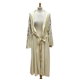 【中古】FUMIKA UCHIDAガウンコート FU-B-008 ベージュ サイズ：34【価格見直し】