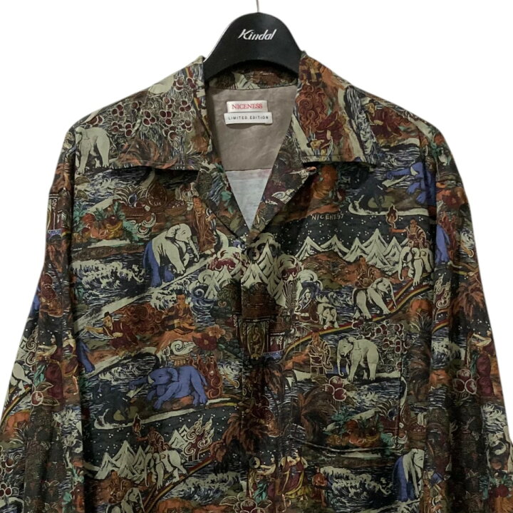 楽天市場】【中古】NICENESS KRIST クリス ブッディハワイアンプリント 