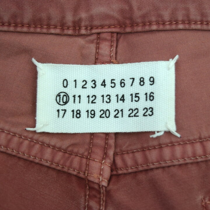楽天市場】【中古】Martin Margiela 10 製品染め5Pパンツ 本人期 ここ 