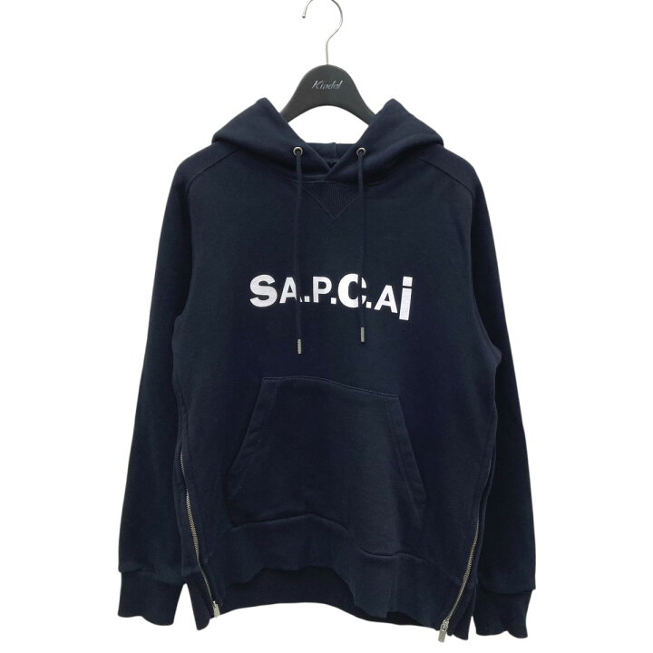 楽天市場】【中古】A．P．C．×sacai パーカー 23213-1-91082 ブラック 