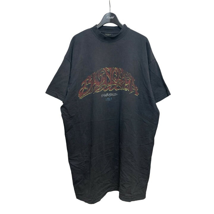 楽天市場】【中古】BALENCIAGAヴィンテージ加工オーバーサイズTシャツ 