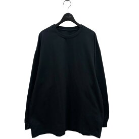 【中古】UPCYCLELINO　BASIC 天竺長袖ビッグTee 長袖シャツ 600245-7078 ブラック サイズ：2 【140325】（(アップサイクルリノ）