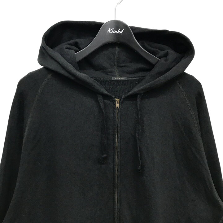楽天市場】【中古】COMOLI 製品染 裏毛 ジップパーカー Z01-05027  