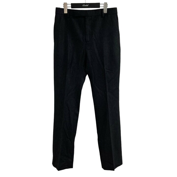 楽天市場】【中古】CELINE ストライプスラックス 2P401495R ブラック 