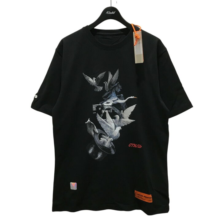 楽天市場】【中古】HERON PRESTON プリントTシャツ HMAA001S19632049 