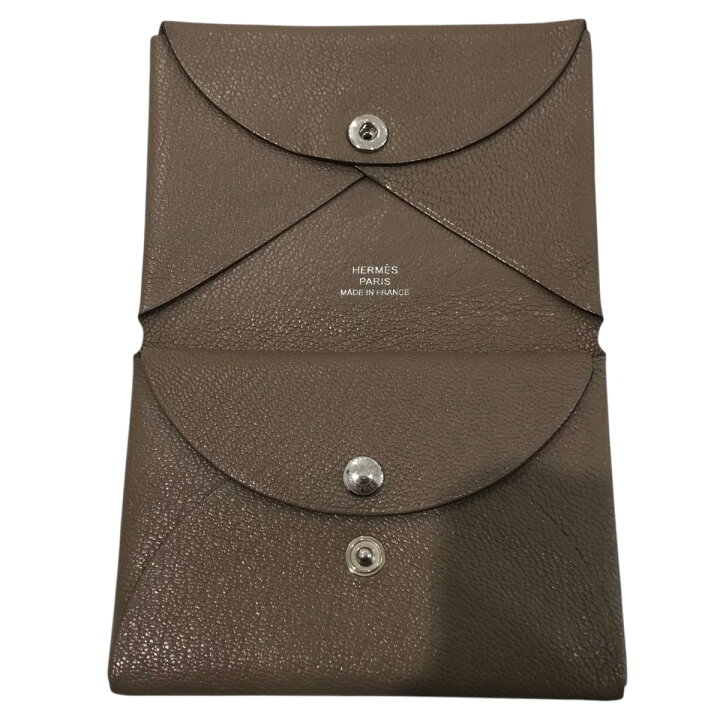 楽天市場】【中古】HERMES「U刻印 カルヴィ・デュオ」 コイン・カード 