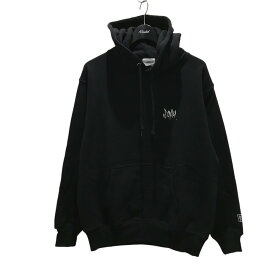 【中古】SOPH．プリントパーカー AOPH-240108 SHINJI ONO HOODIE ブラック サイズ：M【価格見直し】