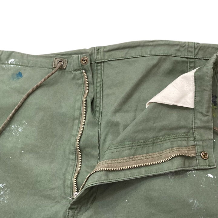 【中古】Johnbullペンキ加工カーゴパンツ JM241P03 カーキ サイズ：M【価格見直し】 JOHNBULL - John bull ジョンブル カーゴパンツ XS カーキ 