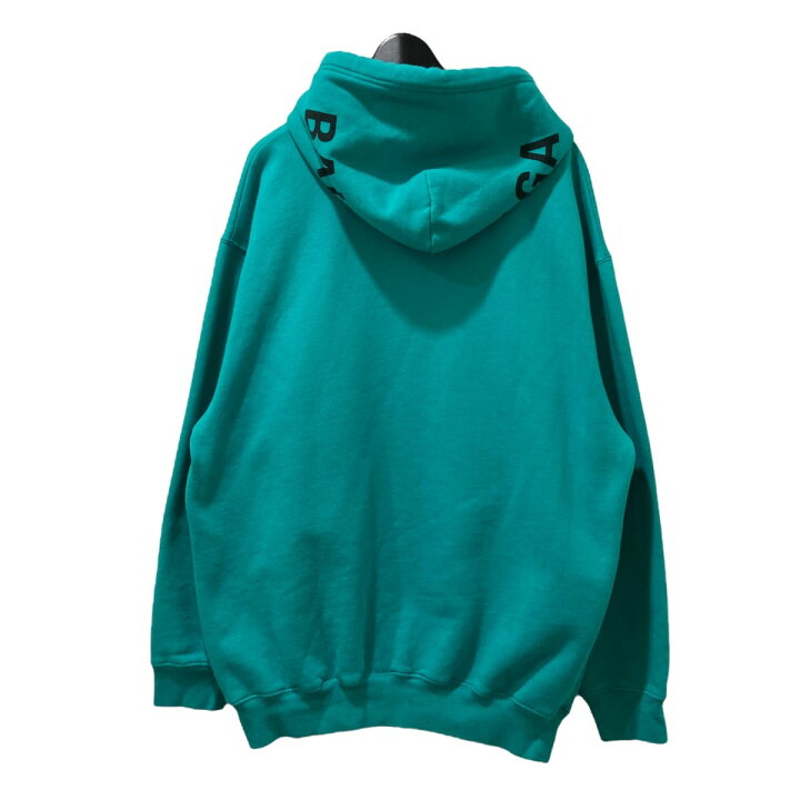 楽天市場】【中古】BALENCIAGA ロゴプリントフーデッドパーカー 534301 