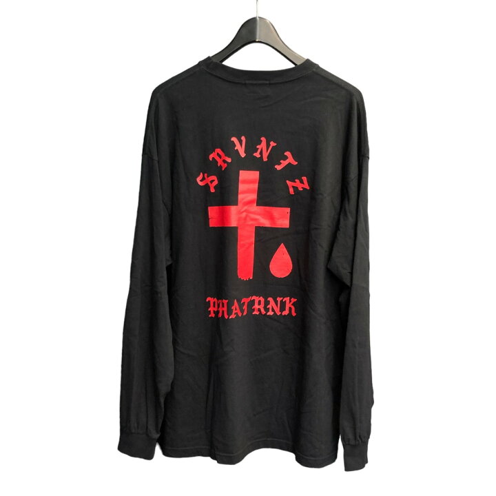 PHATRNK ブラック 長袖カットソー PHATRNK ファットランク ロンT 長袖T 