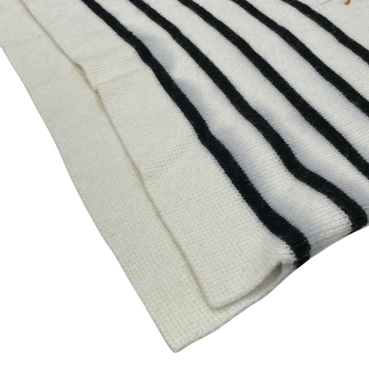 楽天市場】【中古】THIRD MAGAZINEレースアップボーダーニットプル  