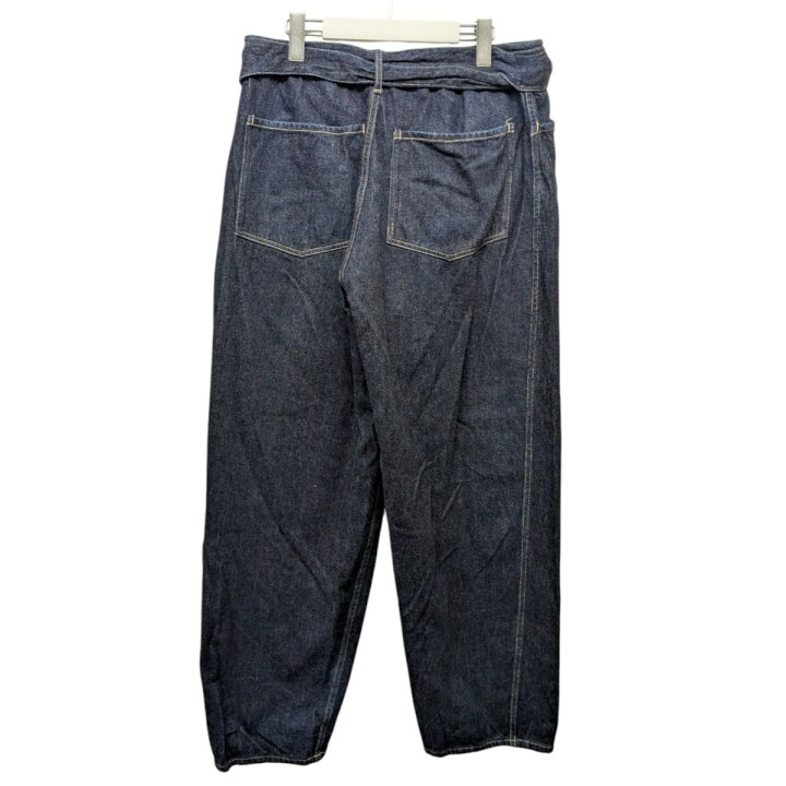 楽天市場】【中古】COMOLI 22AW デニムベルテッドパンツ インディゴ  