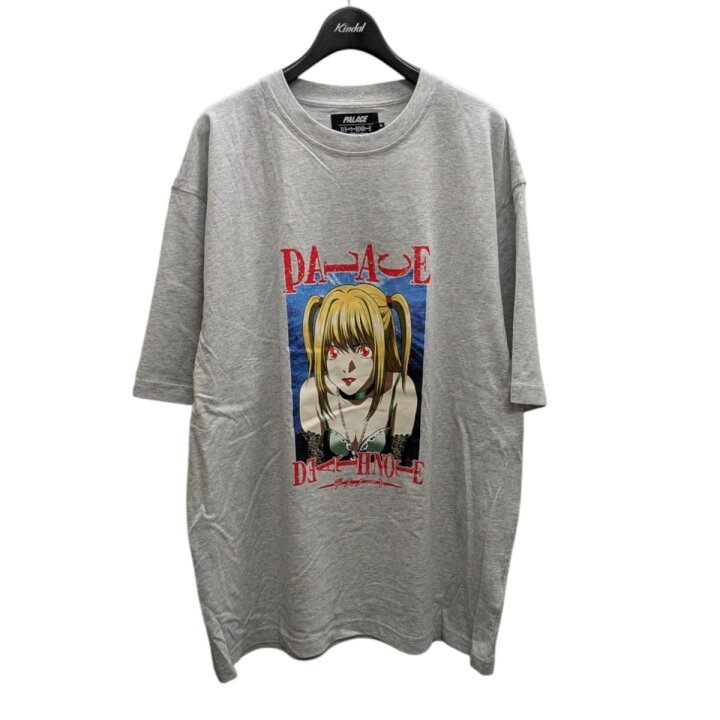 楽天市場】【中古】PALACE×DEATH NOTE 25SS ミサミサTシャツ グレー 