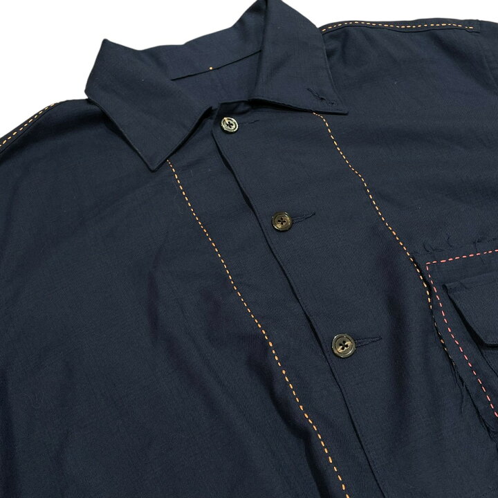 楽天市場】【中古】URU 23SS SHORT SLEEVE COVERALL JACKET 半袖シャツ 