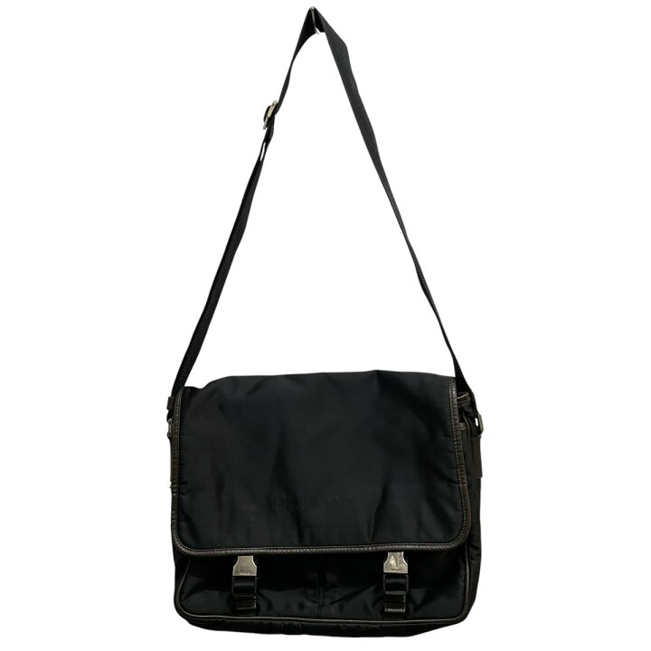 楽天市場】【中古】PRADA ショルダーバッグ ブラック 【260325  
