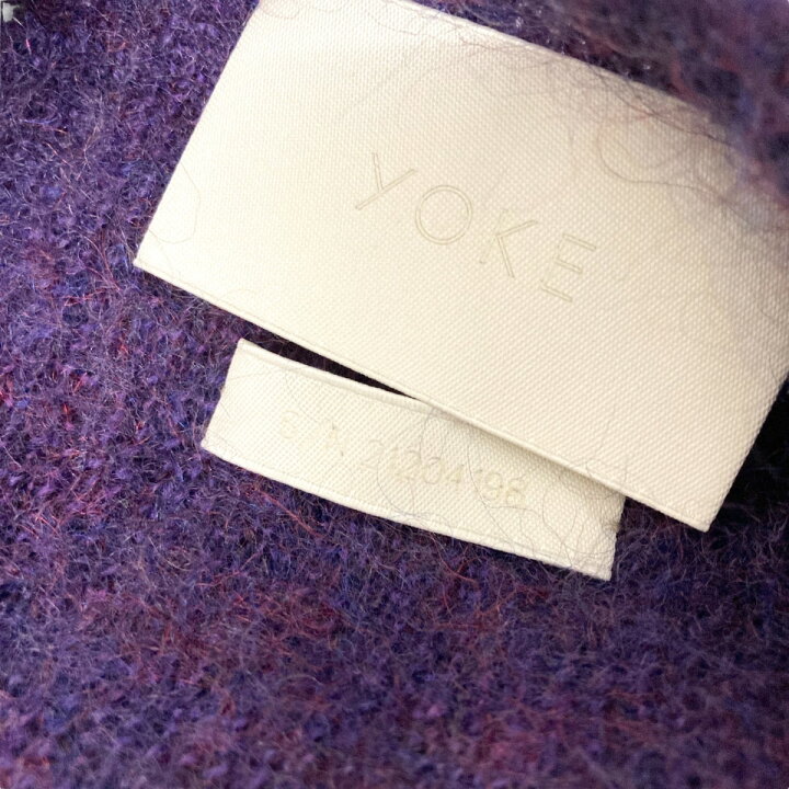 楽天市場】【中古】YOKE 21AW ルーズモヘアカーディガン YK21AW0282S 