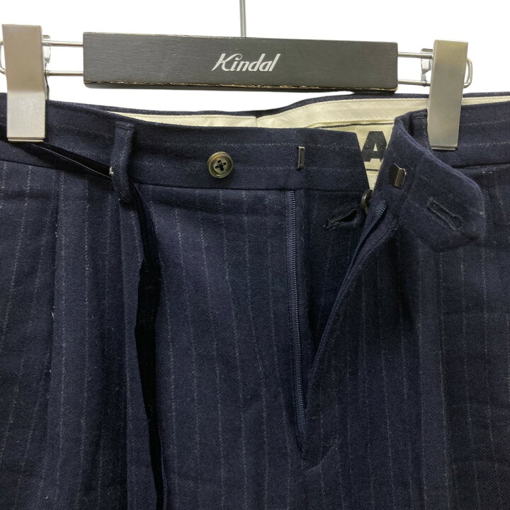 楽天市場】【中古】ALONE incベルテッドストライプパンツ ネイビー 