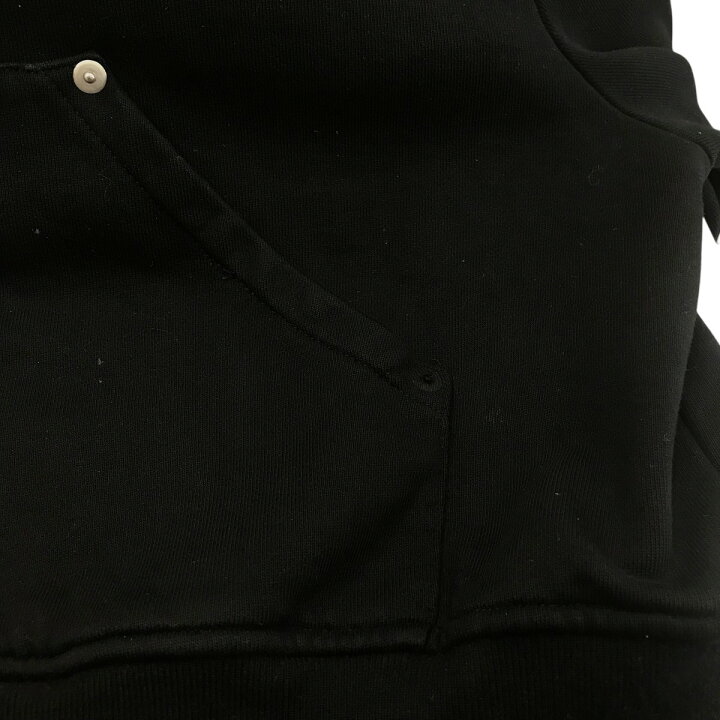楽天市場】【中古】NO MASS PROD．クロップドジップパーカー ブラック 